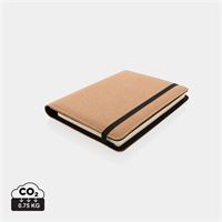 PORTFOLIO A5 DELUXE IN SUGHERO CON PENNA